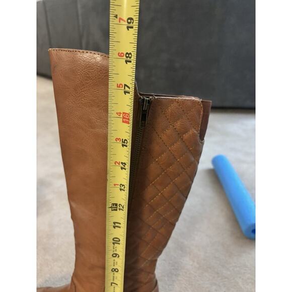 Used Womens ARIZONA Tall Brown zip up Boots Size 9M Cody cute&clean MSRP 80 - Picture 6 of 6